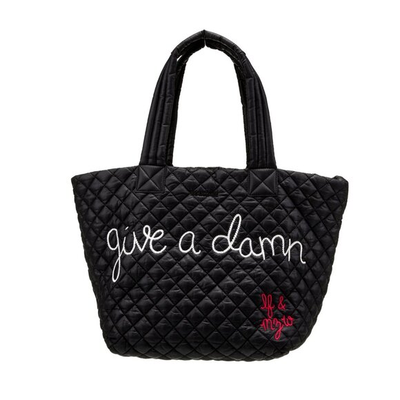 MZ Wallace Handbags - MZ Wallace Lingua Franca Give a Damn Medium Metro Deluxe Tote